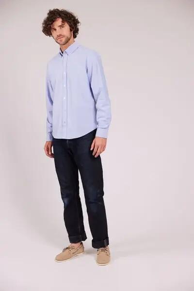 sebago Oxford Button Down Shirt bleu 6/6