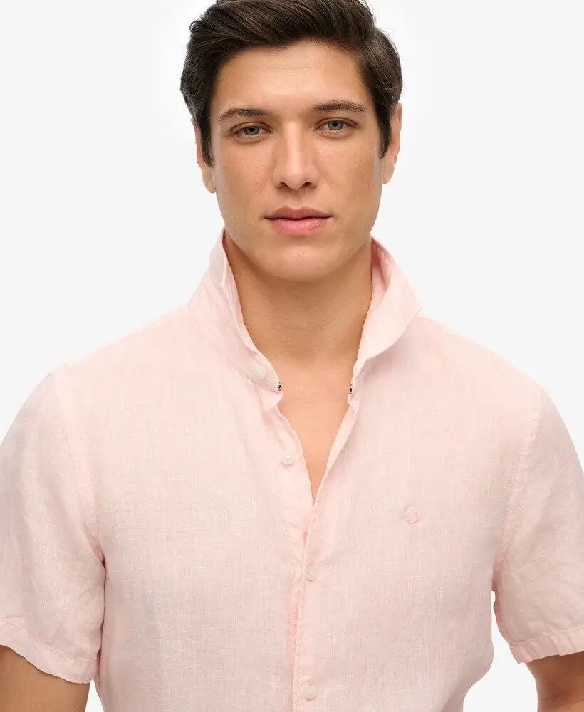 superdry Camisa de lino bordada Embroidered Vacation Linen Shirt 3/5