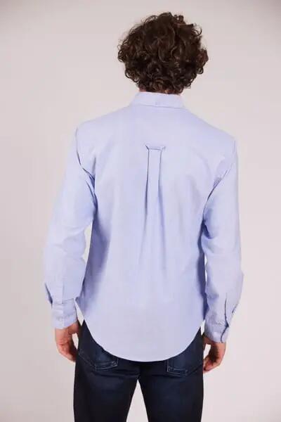sebago Oxford Button Down Shirt bleu 4/6