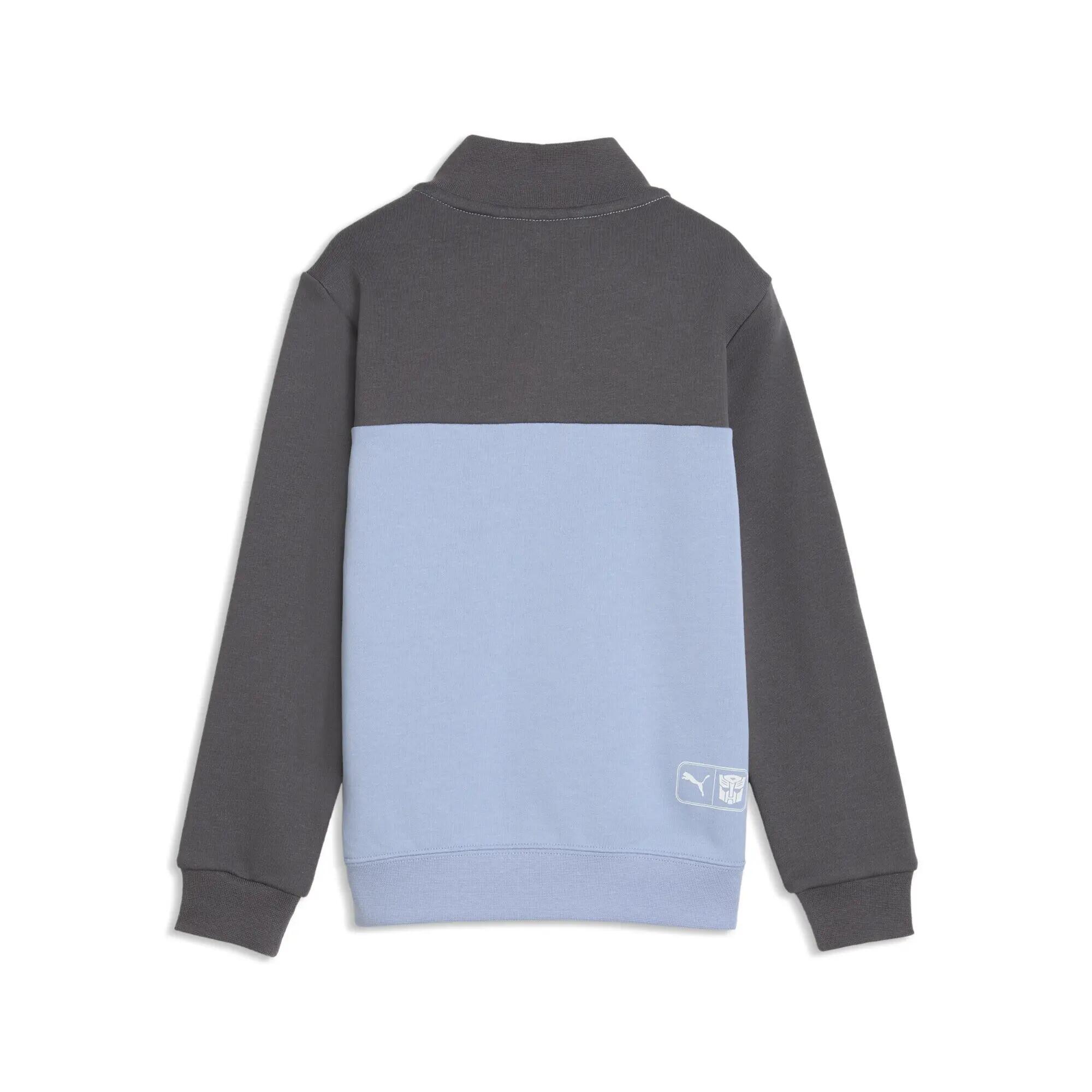 PUMA x TRANSFORMERS sweatshirt met halve rits en print voor kinderen PUMA 5/5
