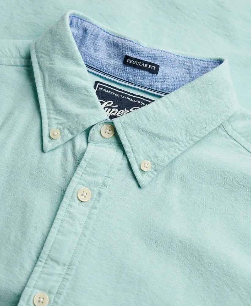 superdry Camicia Preppy Oxford Manica Lunga in Cotone Bio 6/7
