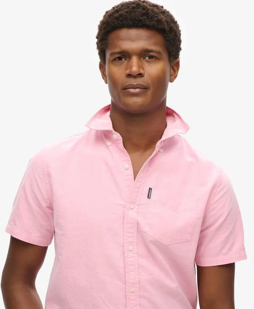 superdry Camicia Oxford maniche corte – 100% cotone 3/7