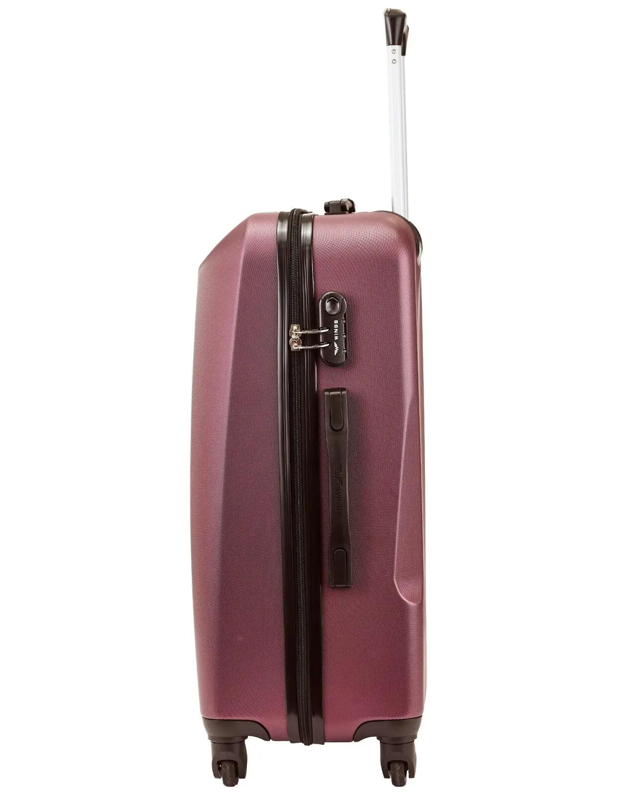 MIDDELGROTE KOFFER WINGS PLOVER 24" BORDEAUX 5/10