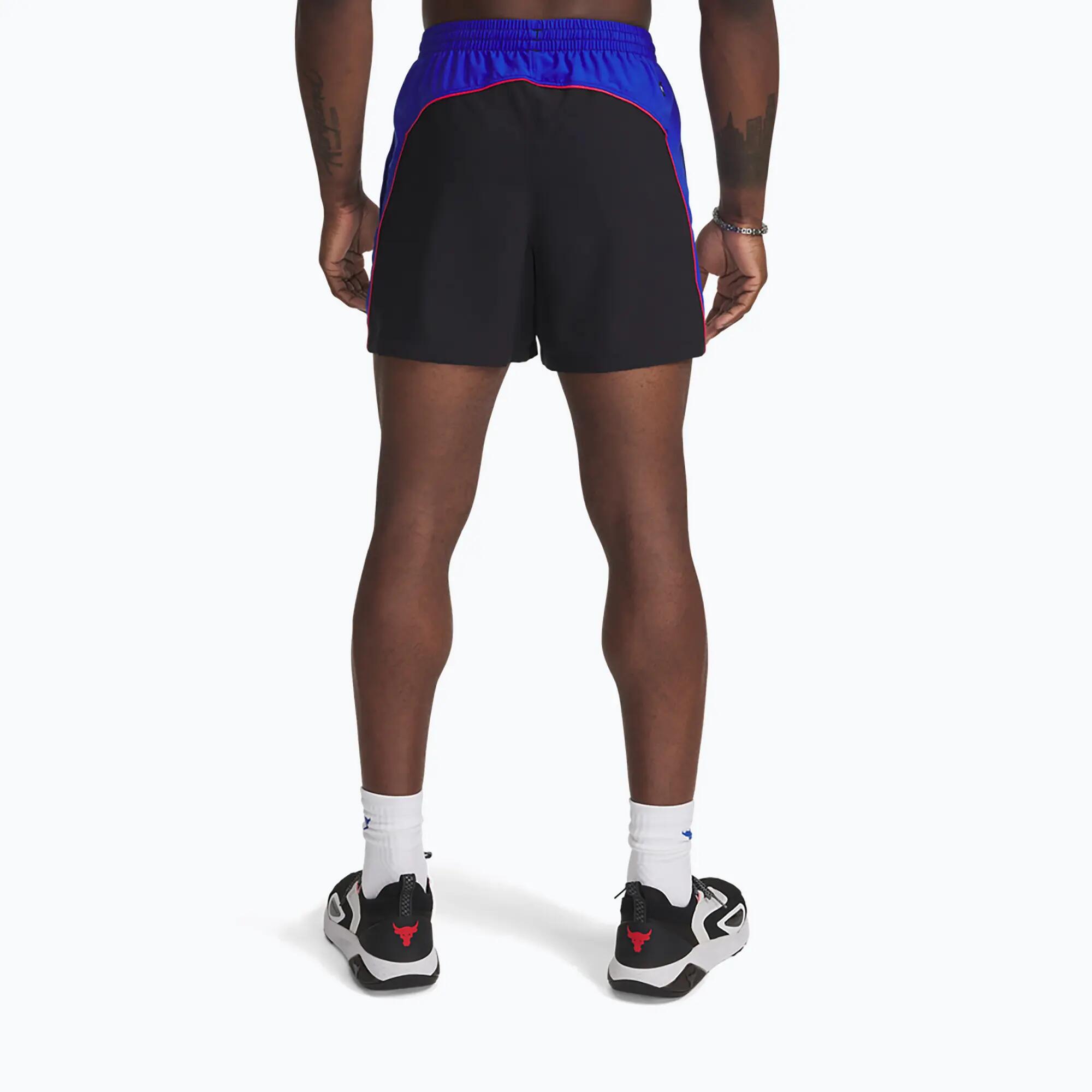 Spodenki treningowe męskie Under Armour Project Rock Colorblock Woven 3/5