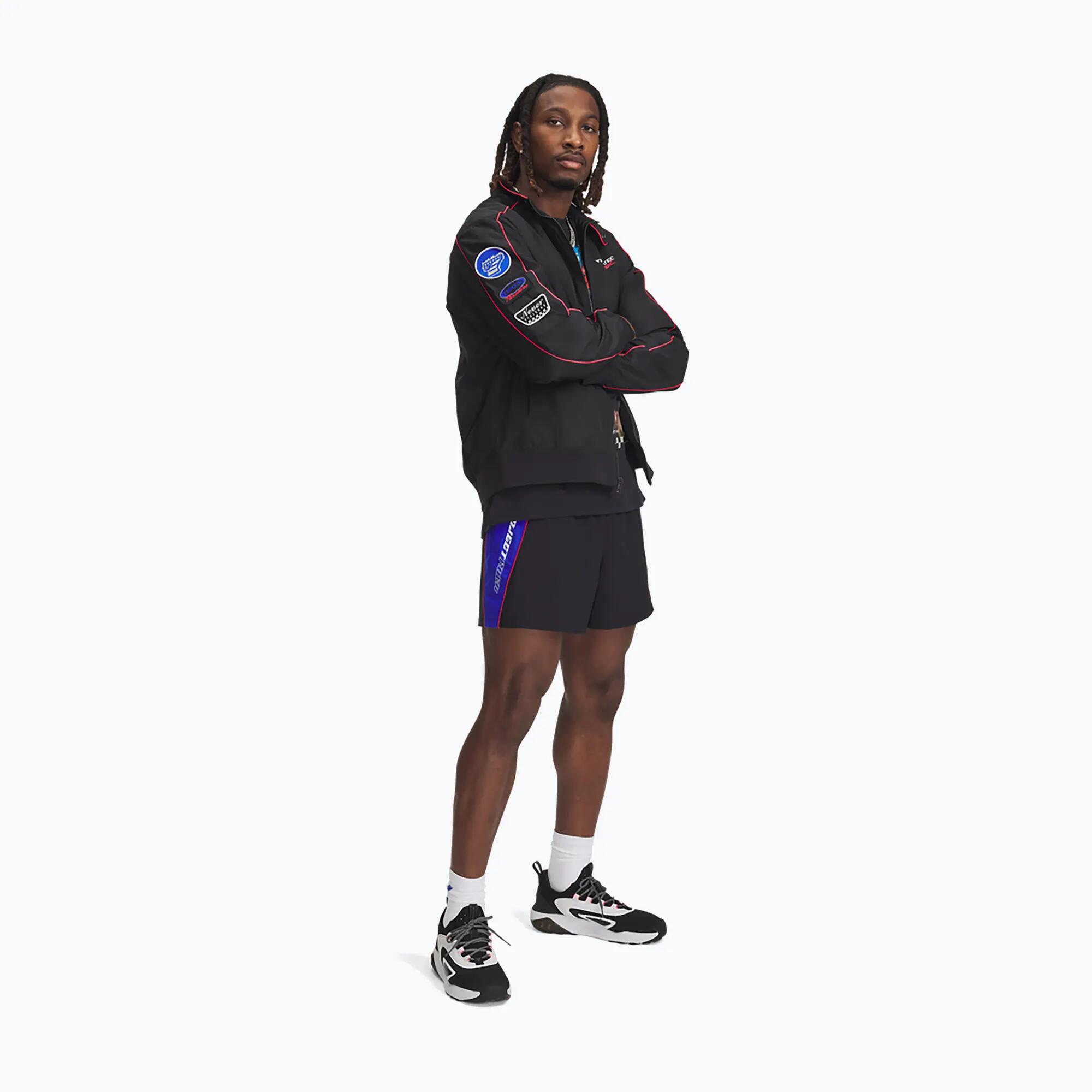 Spodenki treningowe męskie Under Armour Project Rock Colorblock Woven 2/5
