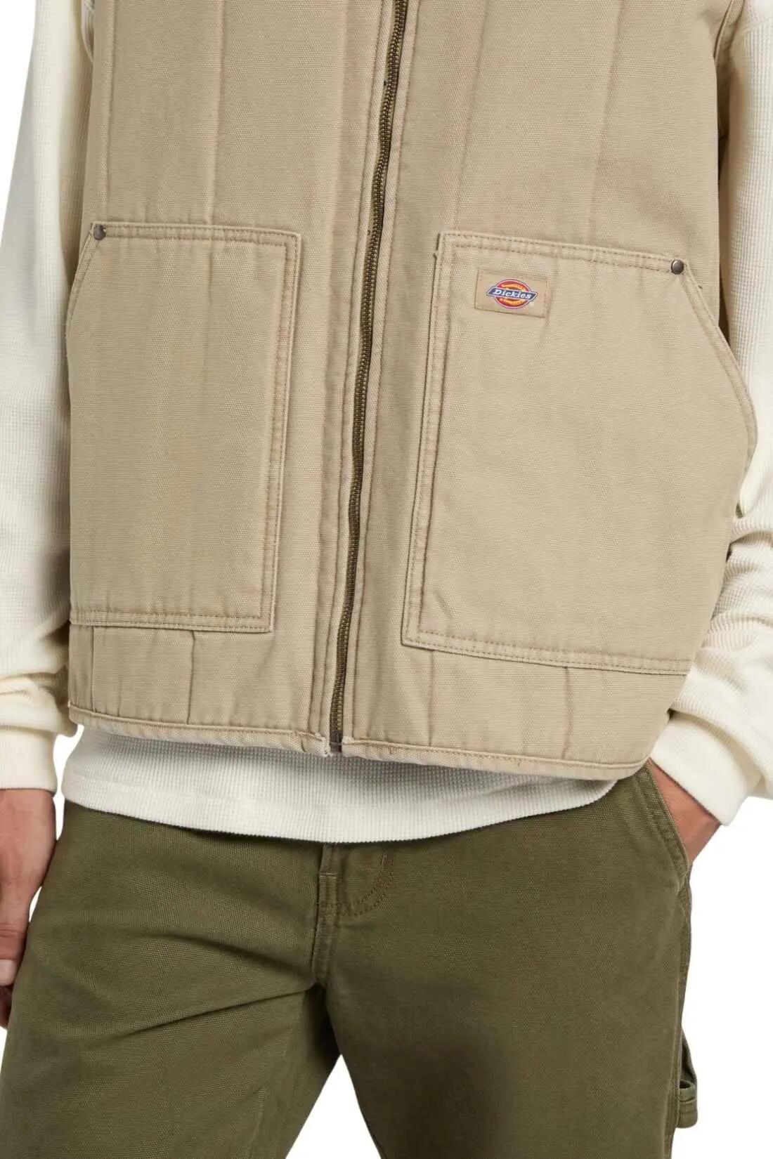 Gilet imbottito - Sportswear - Uomo - Relaxed - Beige 5/5