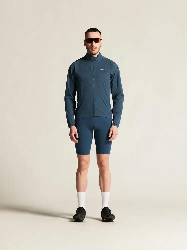craft Endur Hydro Jacket 2 M - Casaco ciclismo impermeável e respirável com 3/7