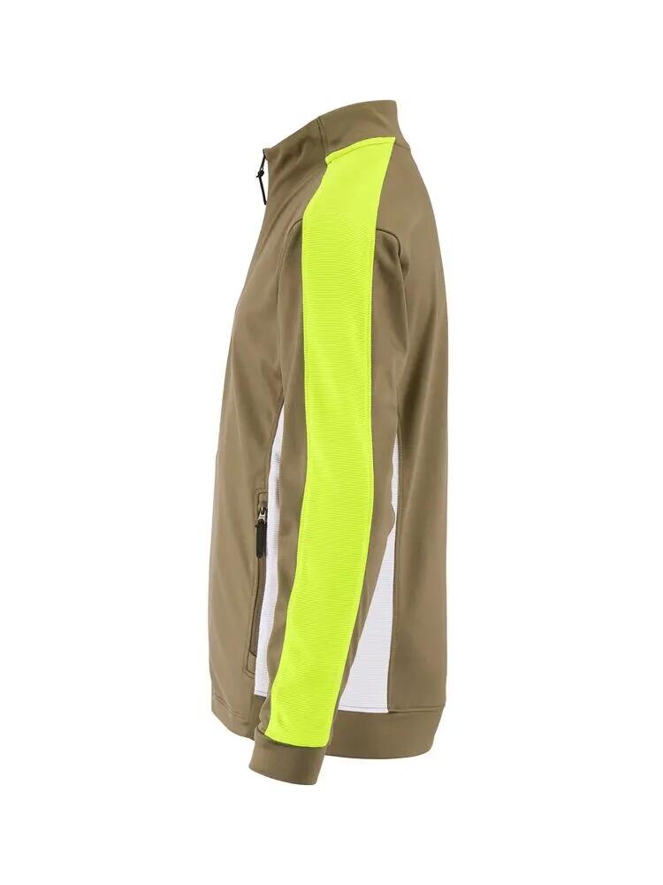 craft Evolve 2.0 Contrast Full Zip Jr – Stretch 100% reciclado 3/4