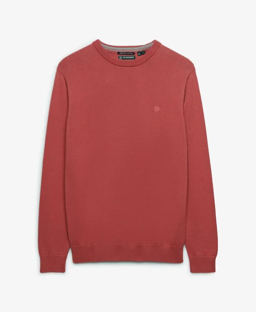 superdry Essentials Cotton Jumper – 100% algodão biológico, corte relaxed 7/7