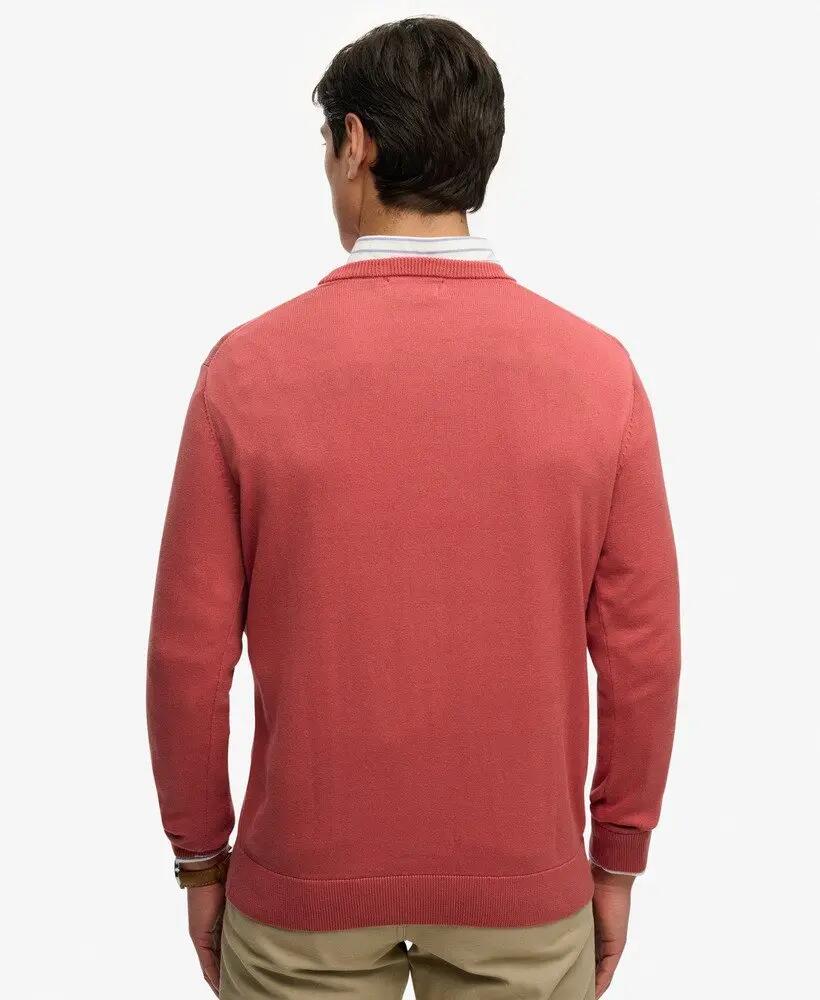 superdry Essentials Cotton Jumper – 100% algodão biológico, corte relaxed 5/7
