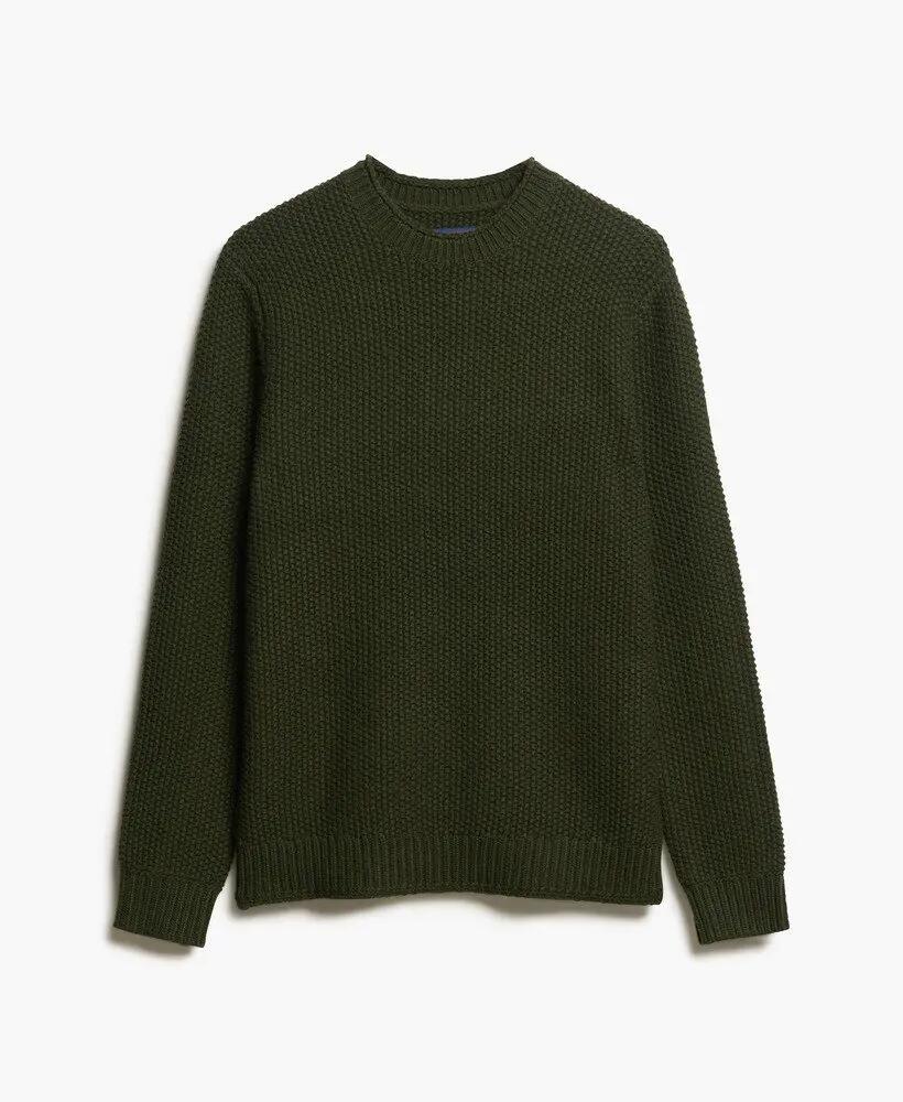superdry The Merchant Store Camisola texturada — corte relaxed 6/6
