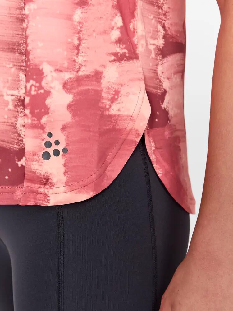 craft ADV Tone Tee 2 W - T-shirt donna in poliestere riciclato 5/5