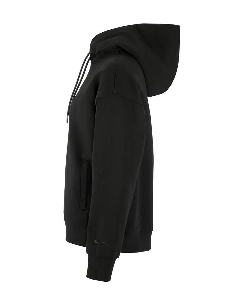 craft Frequent Hoodie W — hoodie em algodão biológico, corte relaxed 3/7