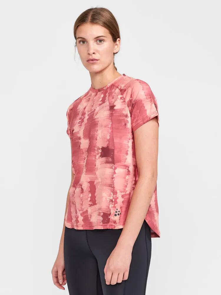 craft ADV Tone Tee 2 W - T-shirt donna in poliestere riciclato 3/5