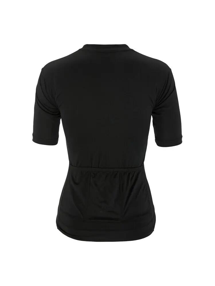 craft Endur Logo Jersey W – Maglia bici aderente, nero 4/7
