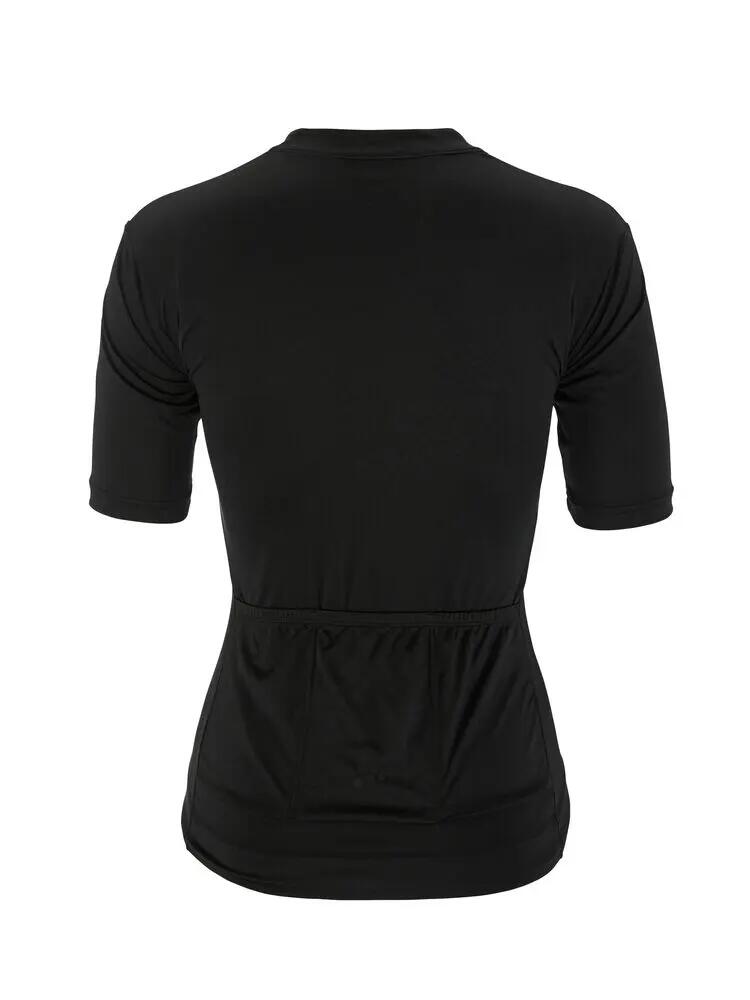 craft Endur Logo Jersey W – Maglia bici aderente, nero 3/7