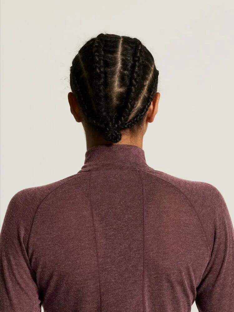 craft Wool LS Tee W — t-shirt manga longa com lã merino, quente e respirável 3/7