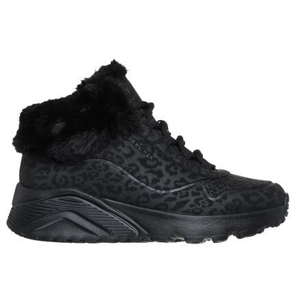 Baskets fille Skechers Uno Lite Cozy Leopard