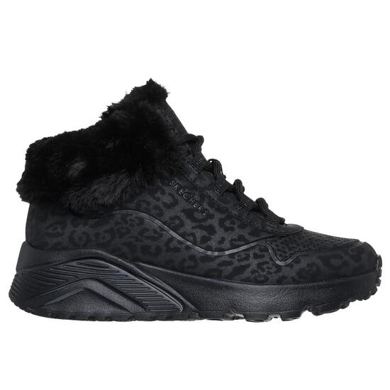 Baskets fille Skechers Uno Lite Cozy Leopard