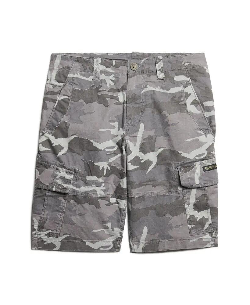 superdry Core Cargo Shorts in cotone biologico – Ice Camo 6/6