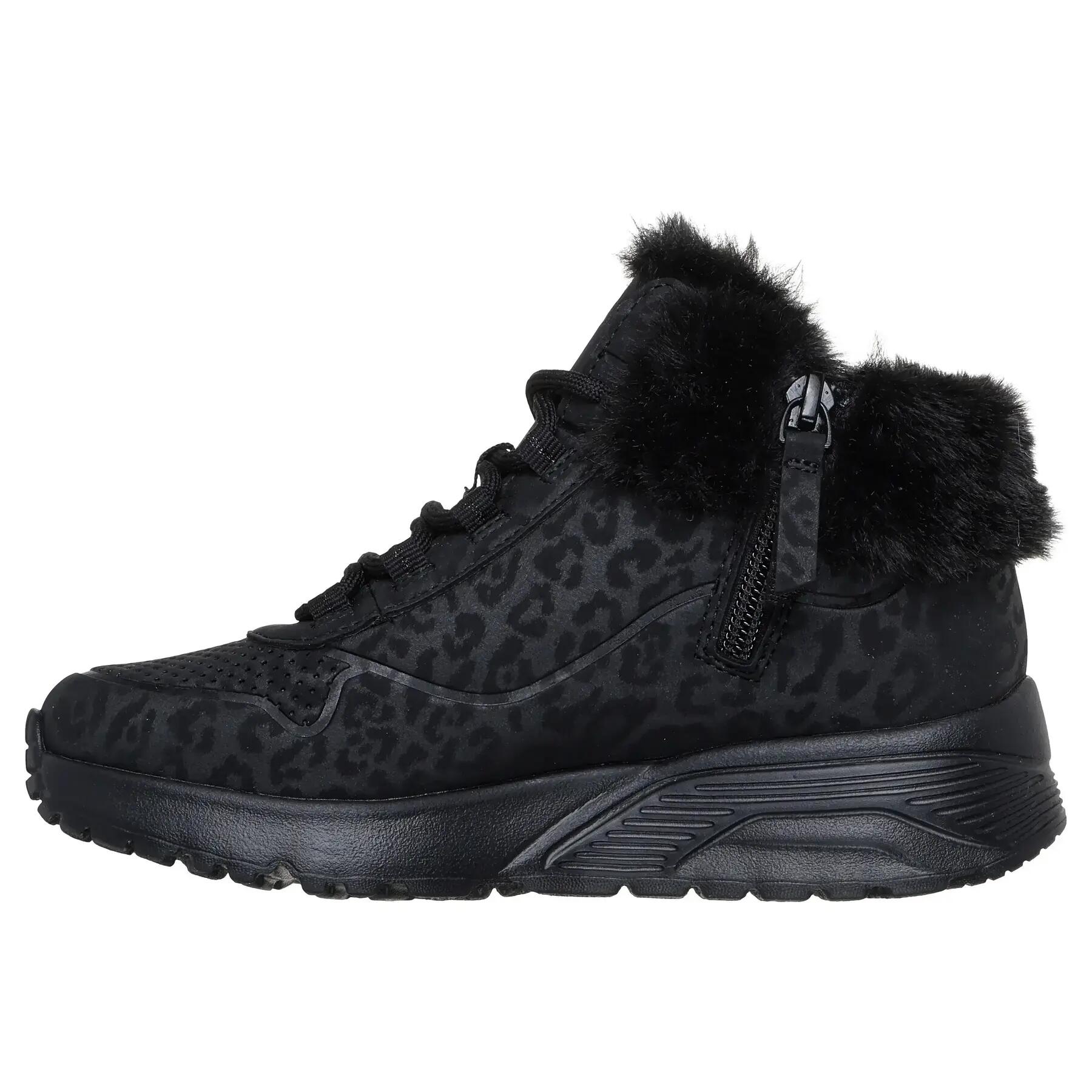 Buty sportowe dziewczęce Skechers Uno Lite Cozy Leopard 2/5