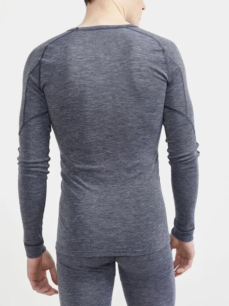 craft Wool Merino LS Tee M – T-shirt manga comprida em merino, respirável 3/5