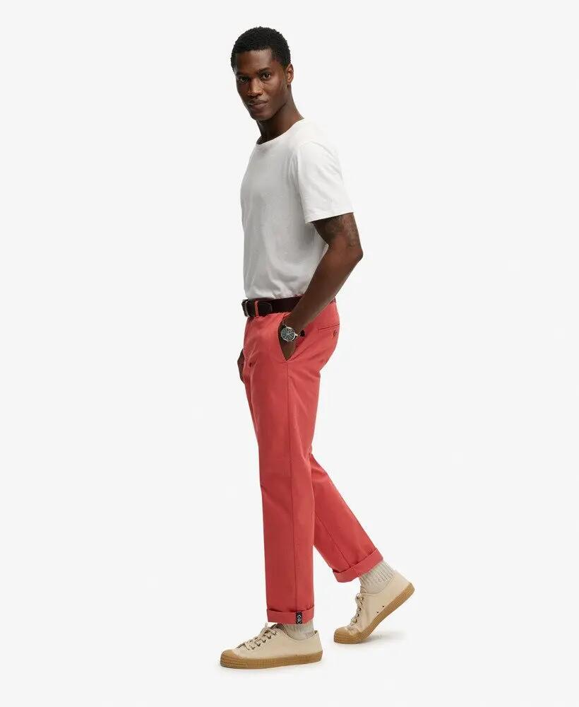 superdry Premium Regular Chinos — Coupe droite, confort quotidien 3/7