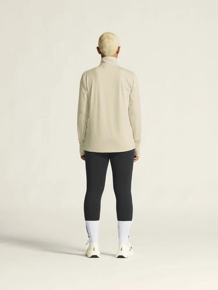 craft Flow HZ LS W – Dames lange mouw top met halve rits en col, gerecycled 6/7