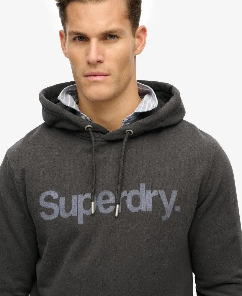 superdry Core Logo City Hood sudadera con capucha para hombre 100% algodón – 4/4