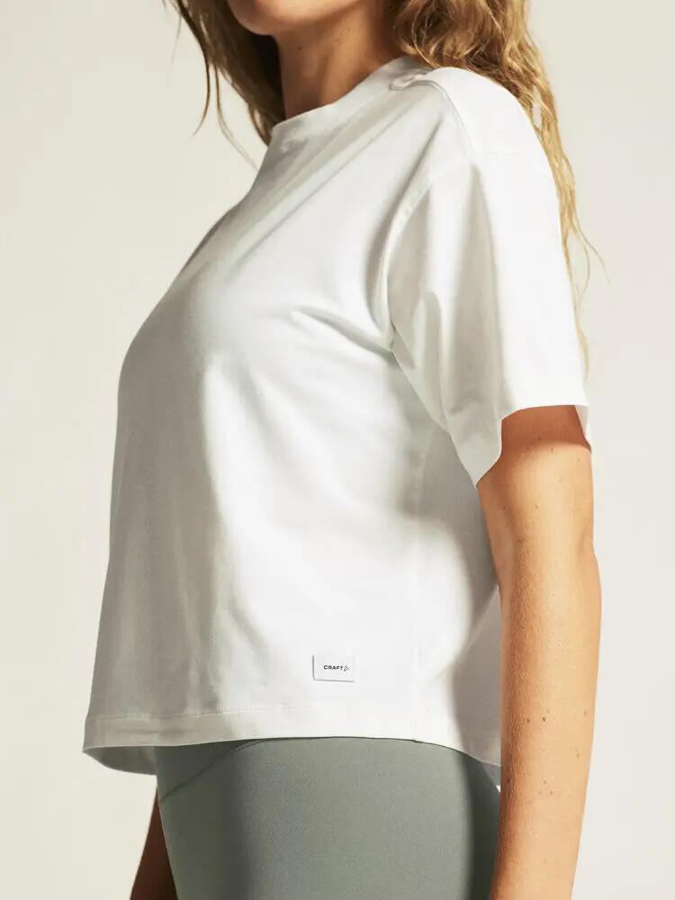craft T-shirt Collective Relaxed SS pour femme — coton bio extensible 6/7