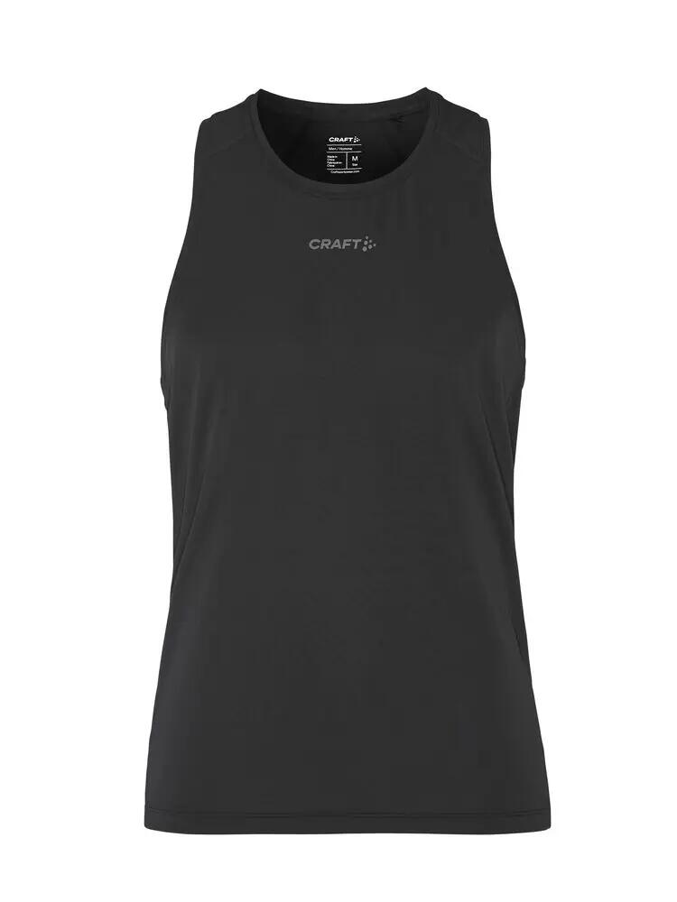 craft ADV Essence Singlet 2 M débardeur d'entraînement recyclé – Noir 1/7