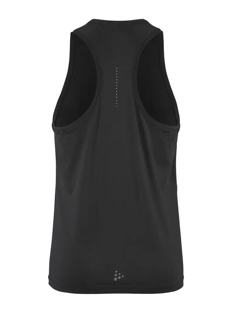 craft ADV Essence Singlet 2 M débardeur d'entraînement recyclé – Noir 3/7