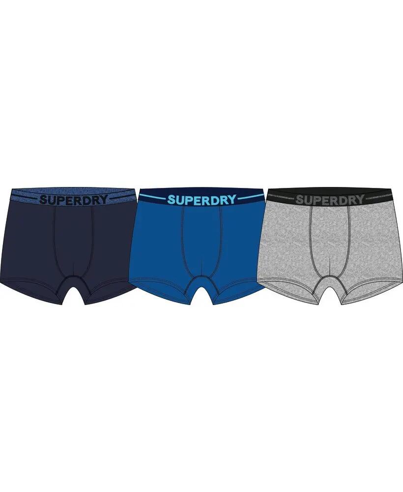 superdry Trunk Triple Pack in cotone biologico – 3 pezzi, vestibilità sagomata 3/3