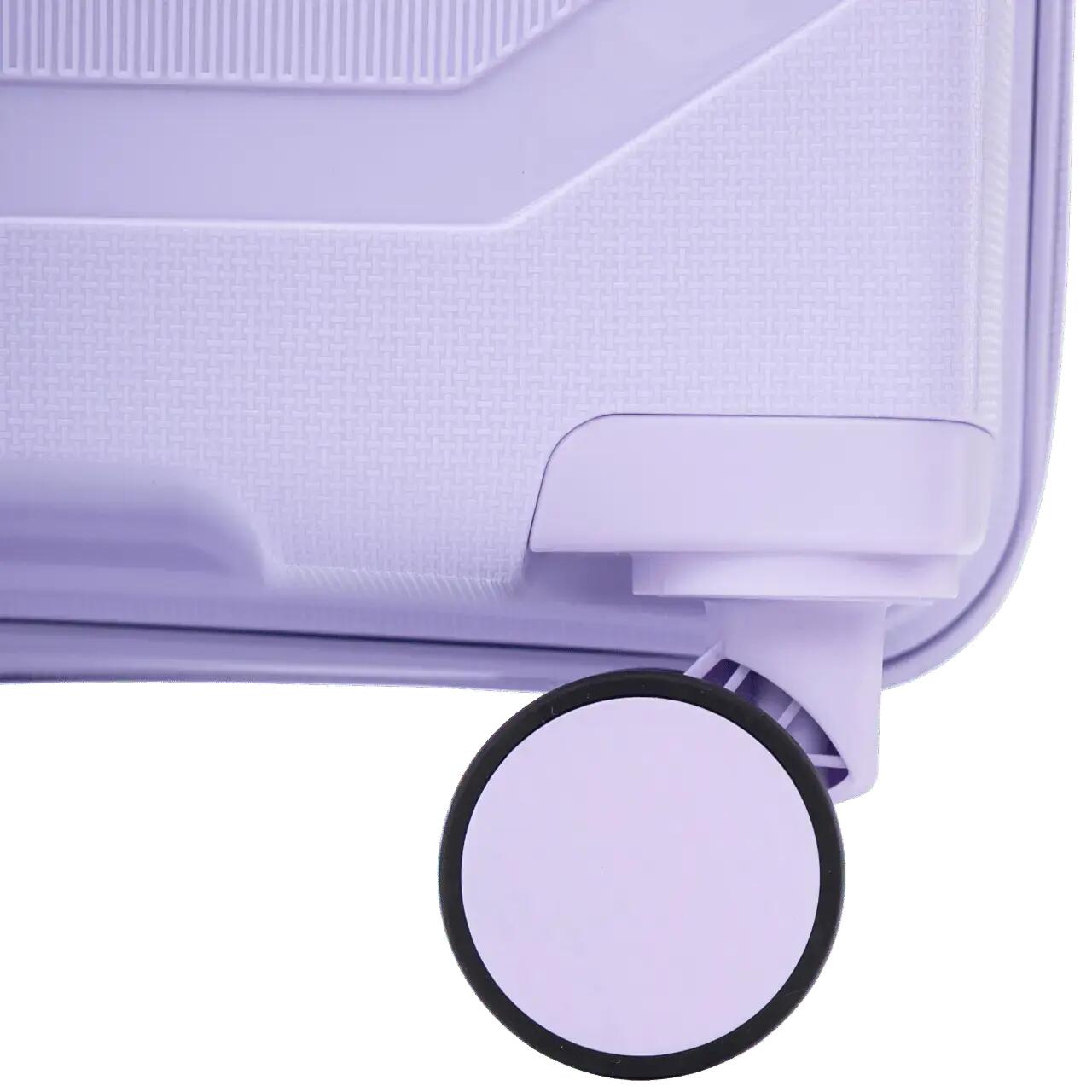Valise cabine Wings COCKATIEL polypropylène 20" BLANC VIOLET 7/10