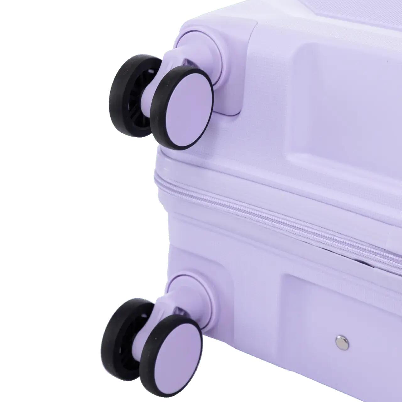 Valise cabine Wings COCKATIEL polypropylène 20" BLANC VIOLET 6/10