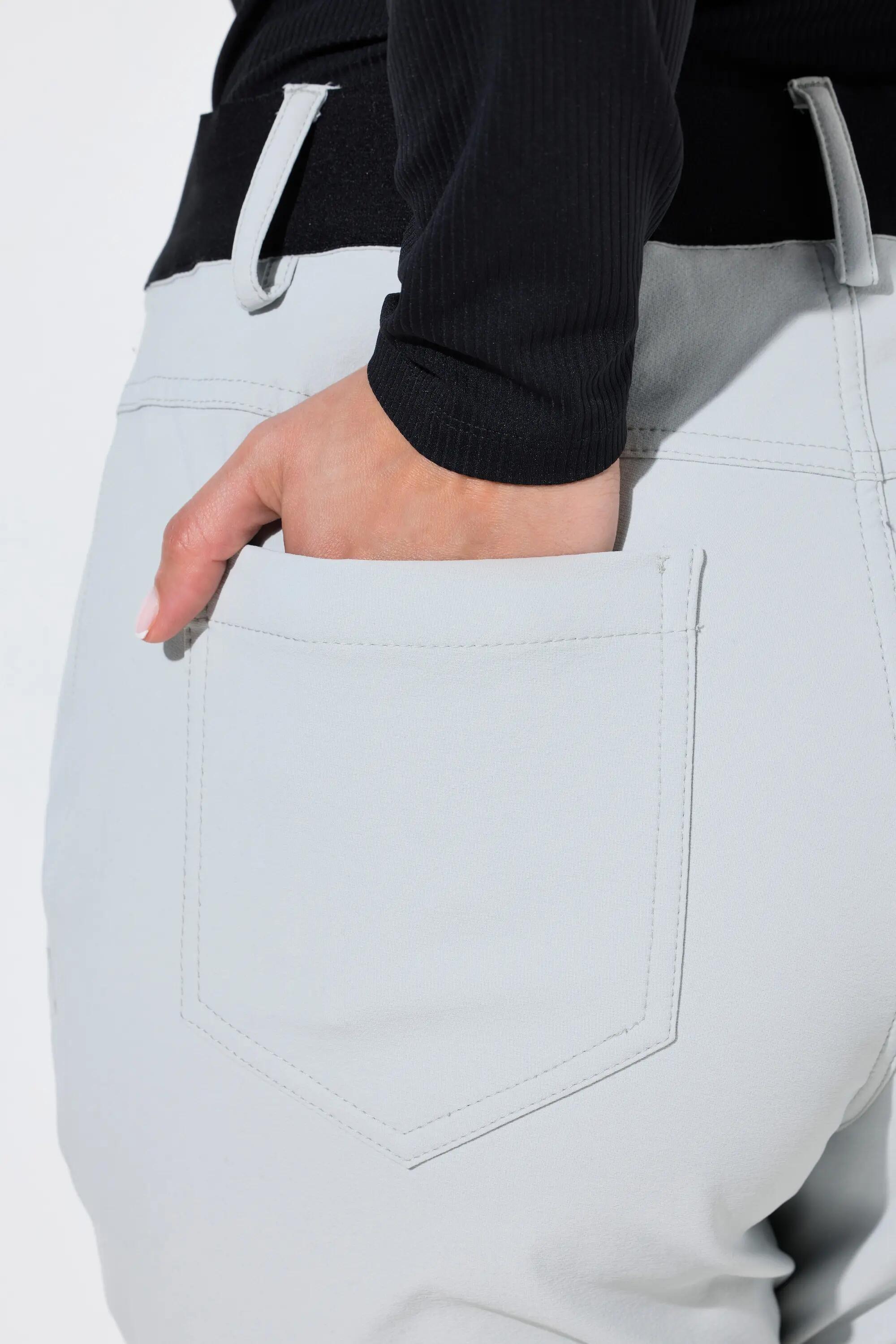 Damen Hiking-Pants extraleicht Elastikbund Zipptaschen 5/7