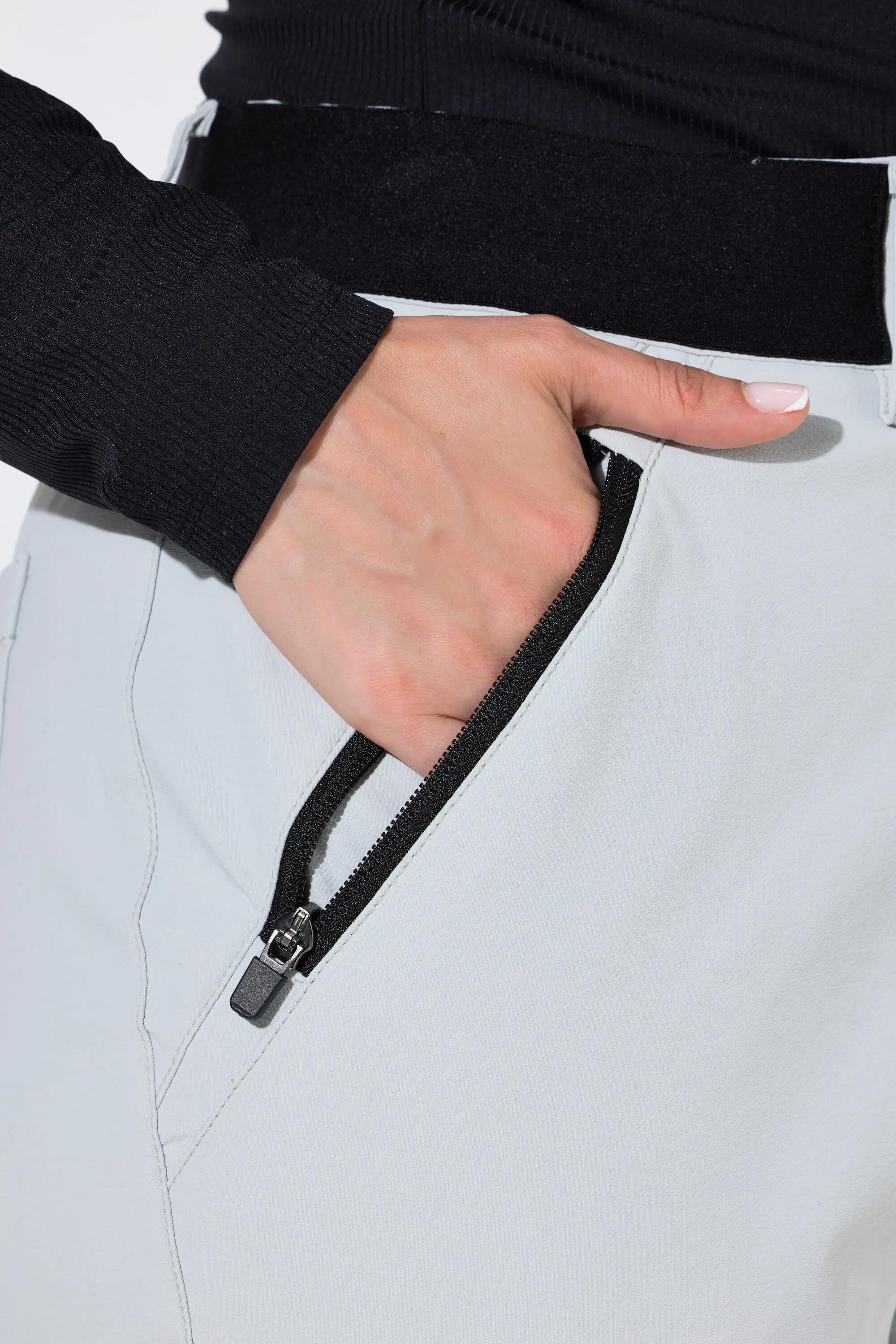 Damen Hiking-Pants extraleicht Elastikbund Zipptaschen 4/7