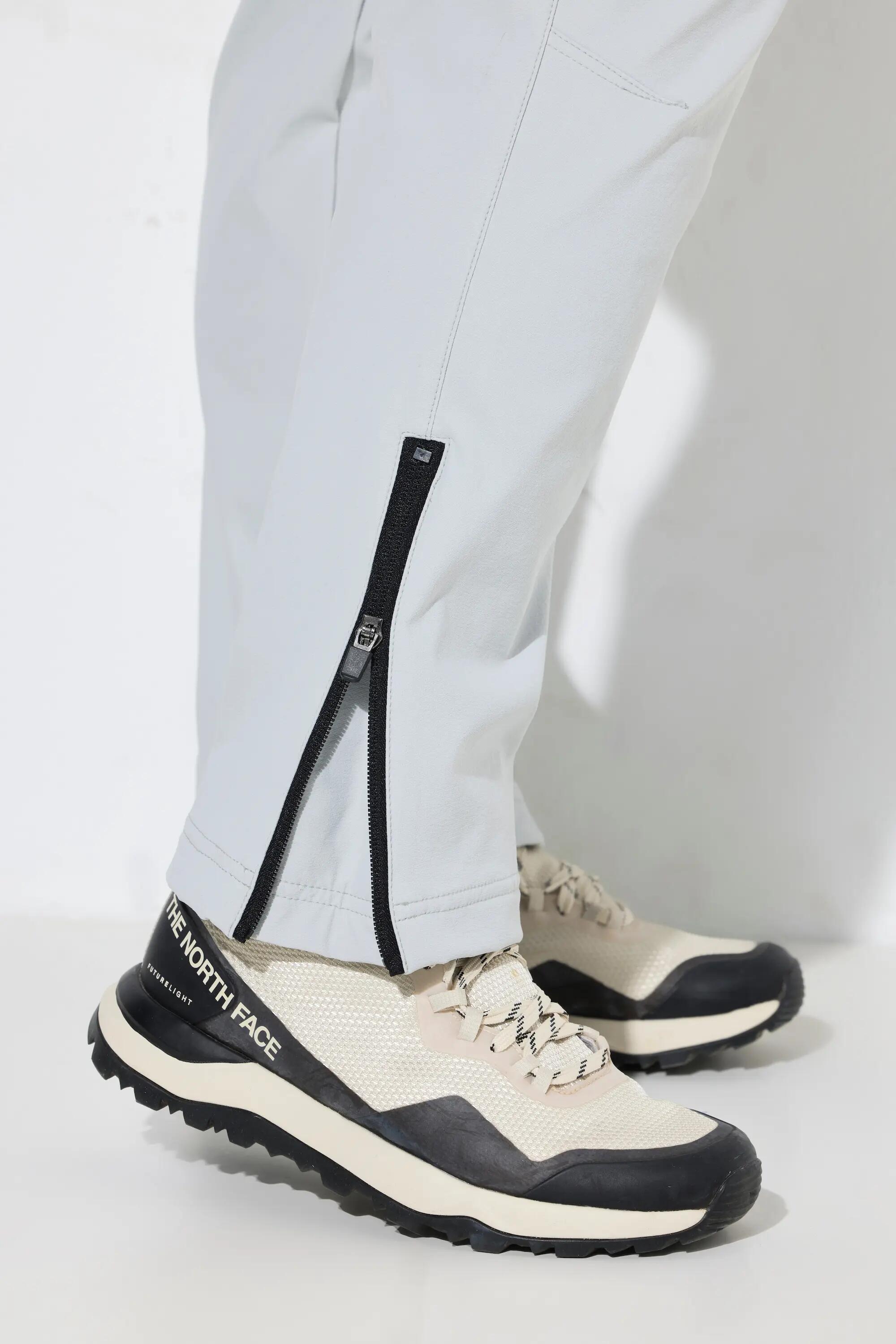 Damen Hiking-Pants extraleicht Elastikbund Zipptaschen 3/7