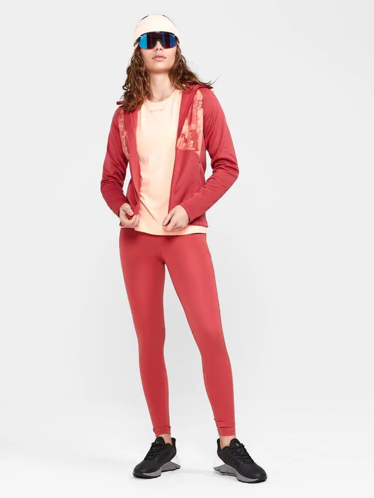 craft ADV Essence Jersey Hood Jacket W — jersey quente e reciclado 5/5