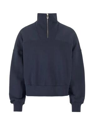 Craft frequent hz sweatshirt w — 100% biologisch katoen, halve rits
