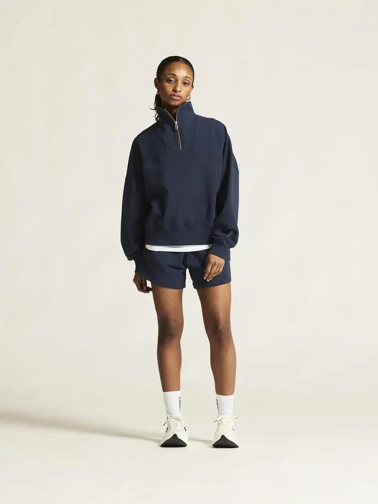 craft Frequent HZ Sweatshirt W — mezza zip in cotone biologico 100% 5/7