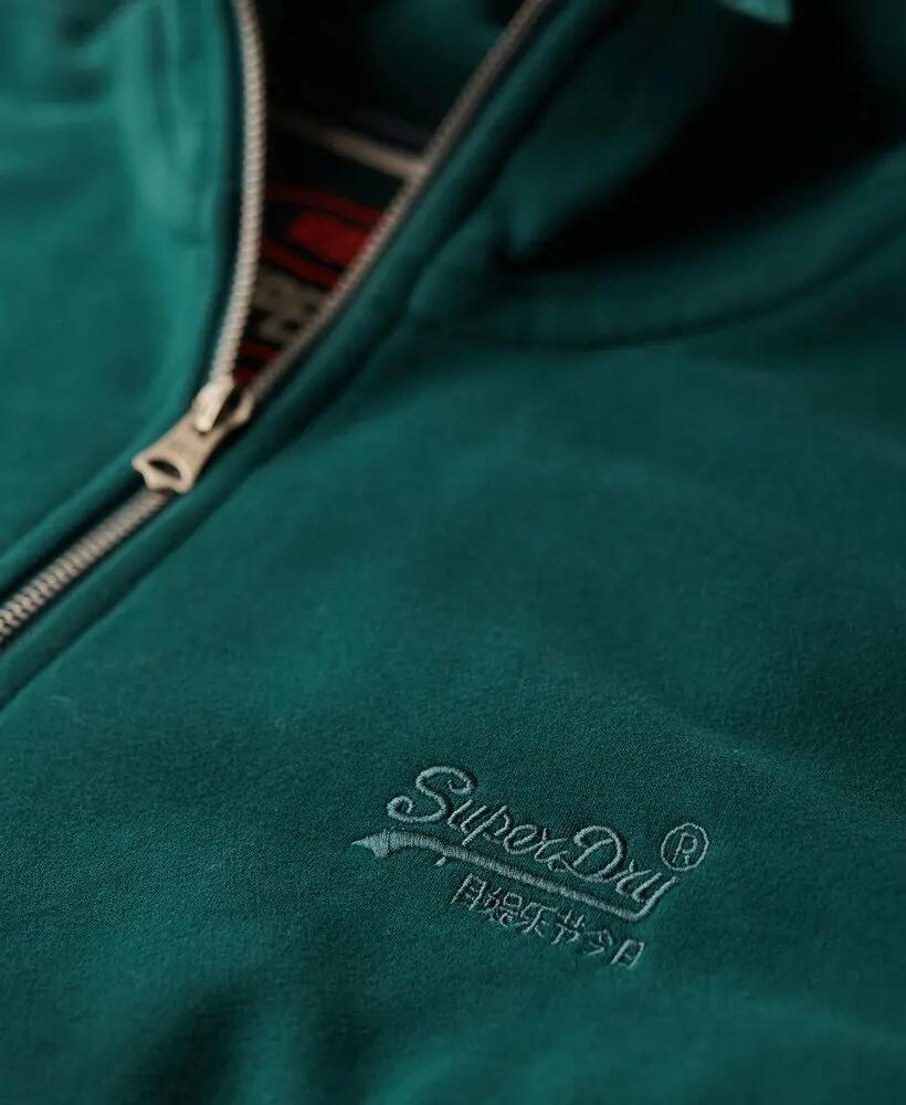 superdry Essential Logo Half Zip Sweatshirt van katoen en gerecycled polyester 5/6