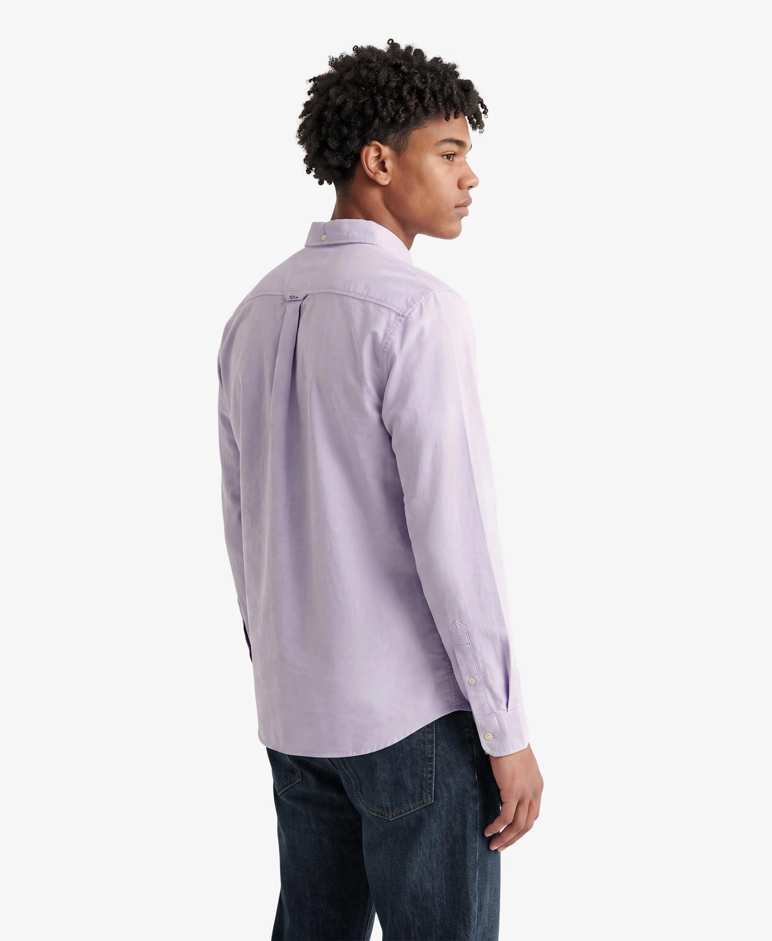 superdry Chemise Preppy Oxford manches longues en coton bio 5/6