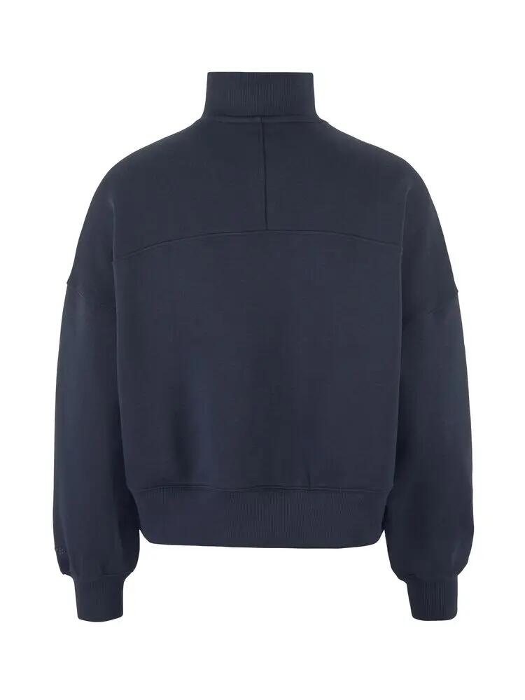 craft Frequent HZ Sweatshirt W — mezza zip in cotone biologico 100% 3/7
