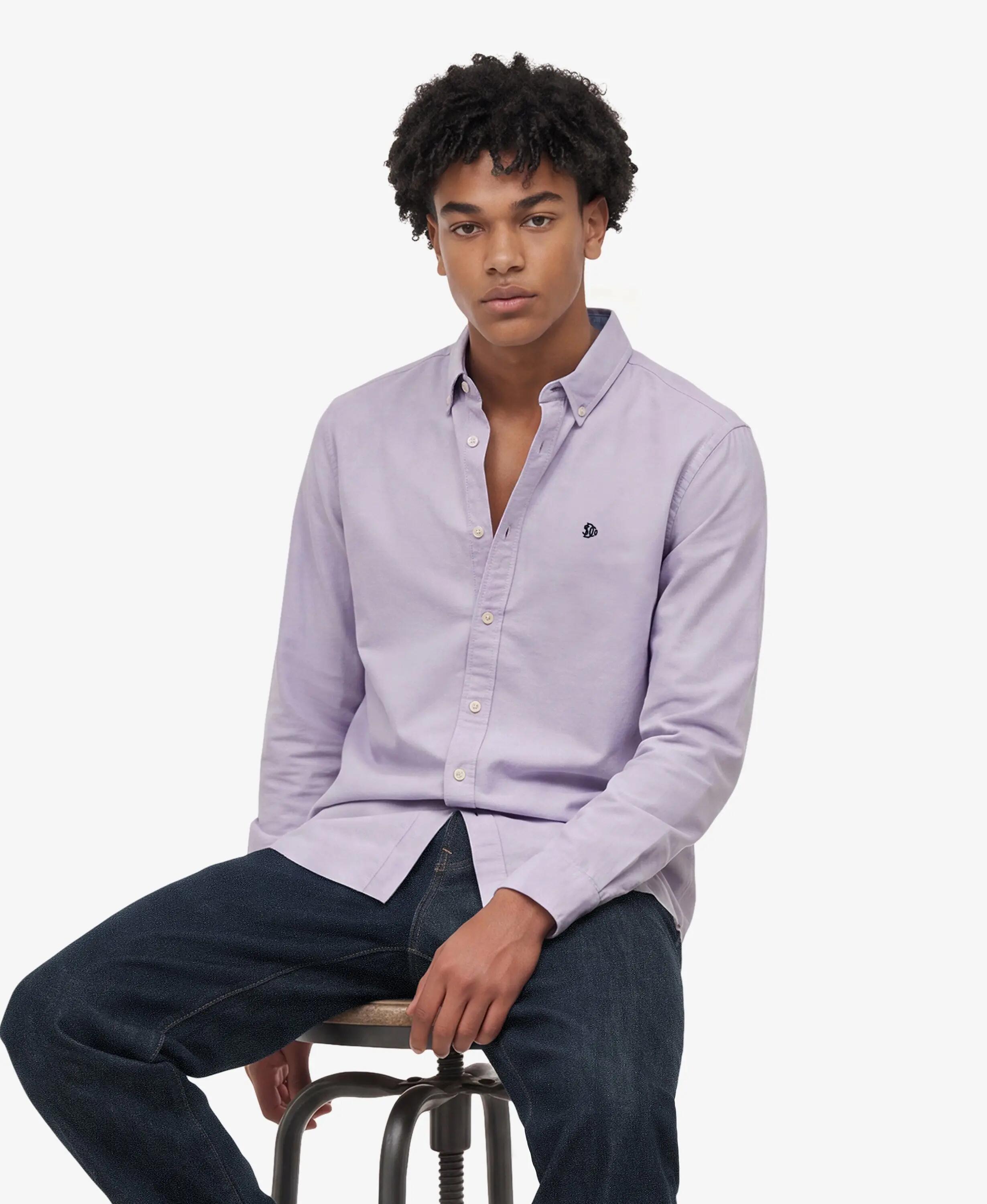 superdry Chemise Preppy Oxford manches longues en coton bio 3/6