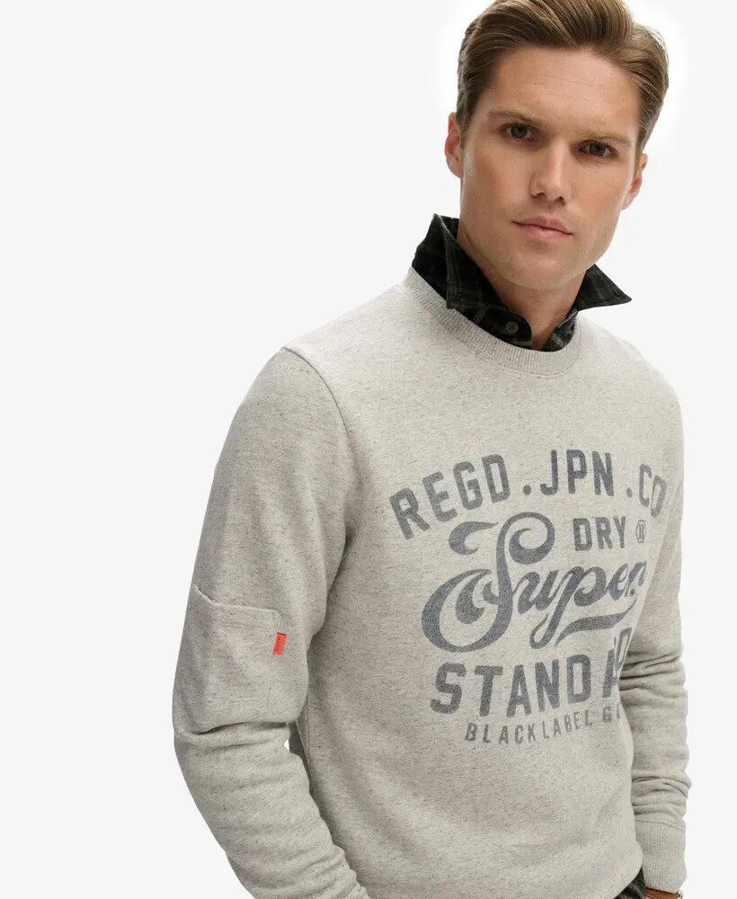 superdry Felpa Industrial Relaxed in cotone – Vestibilità relaxed 2/7