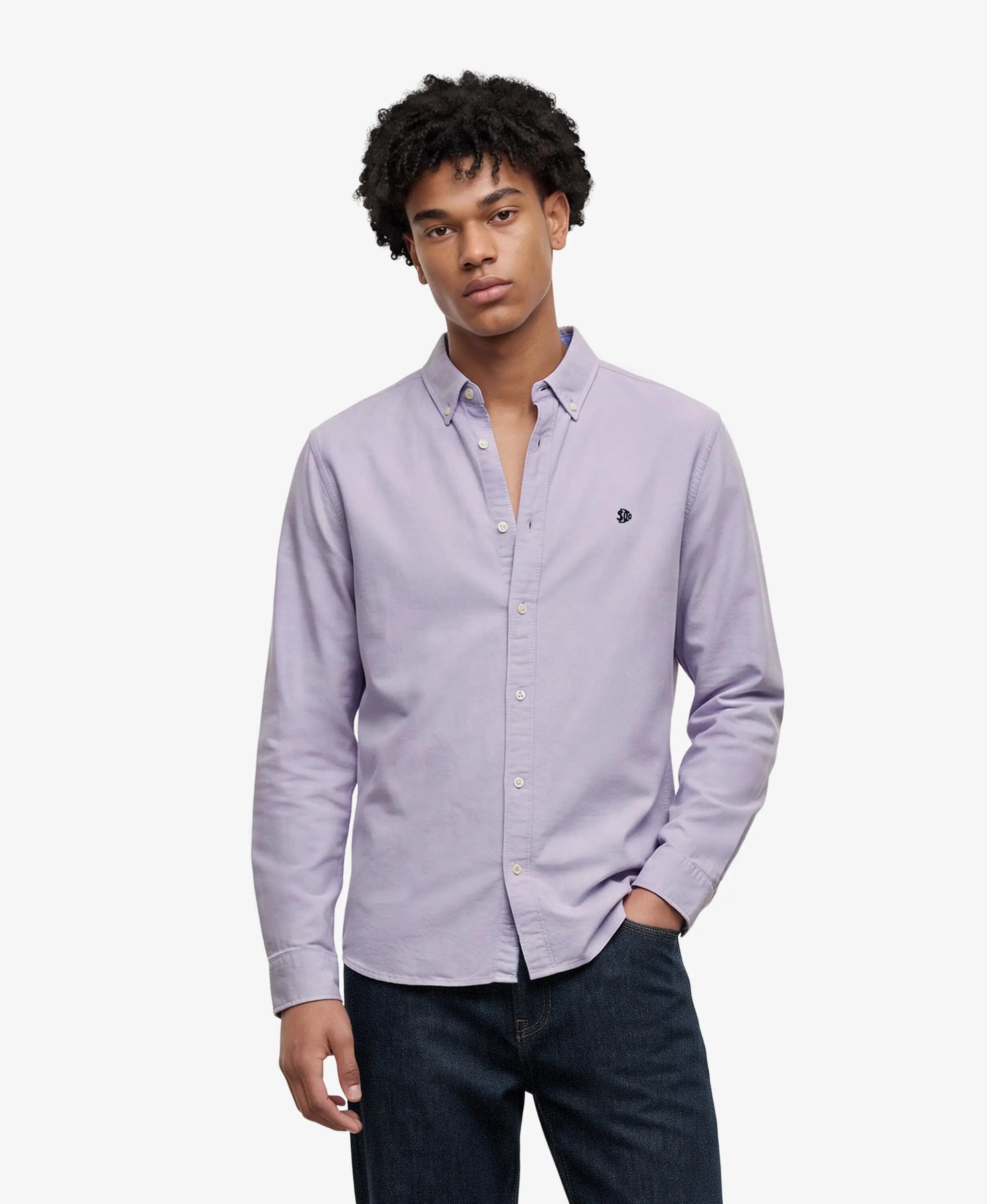 superdry Chemise Preppy Oxford manches longues en coton bio 2/6