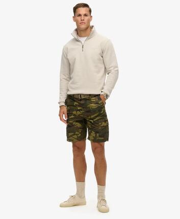 superdry Heavy Cargo Shorts — 100% katoen, relaxed fit – Nathan Camo