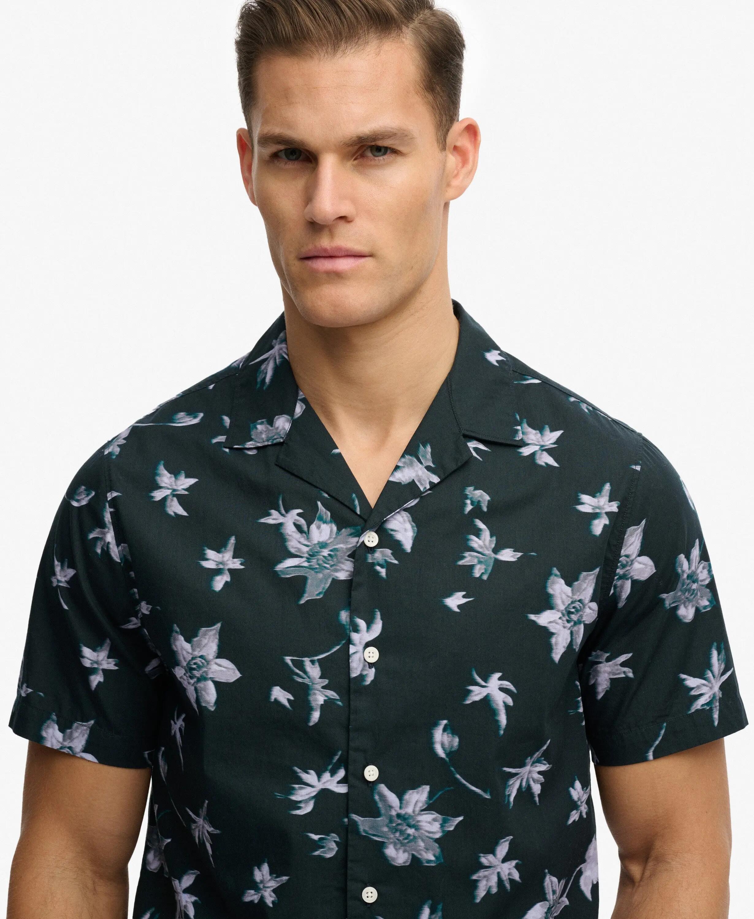 superdry Cabana Print Korte Mouw Overhemd – 100% Biologisch Katoen 3/7