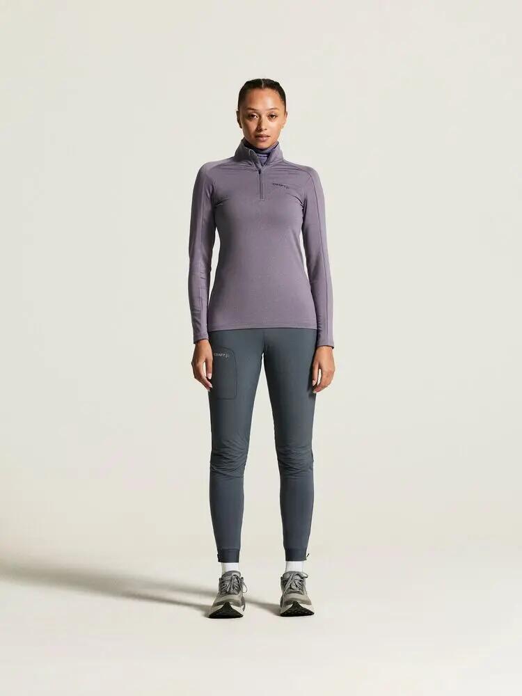 craft Gain Midlayer W - midlayer con mezza zip, morbido e caldo 7/7